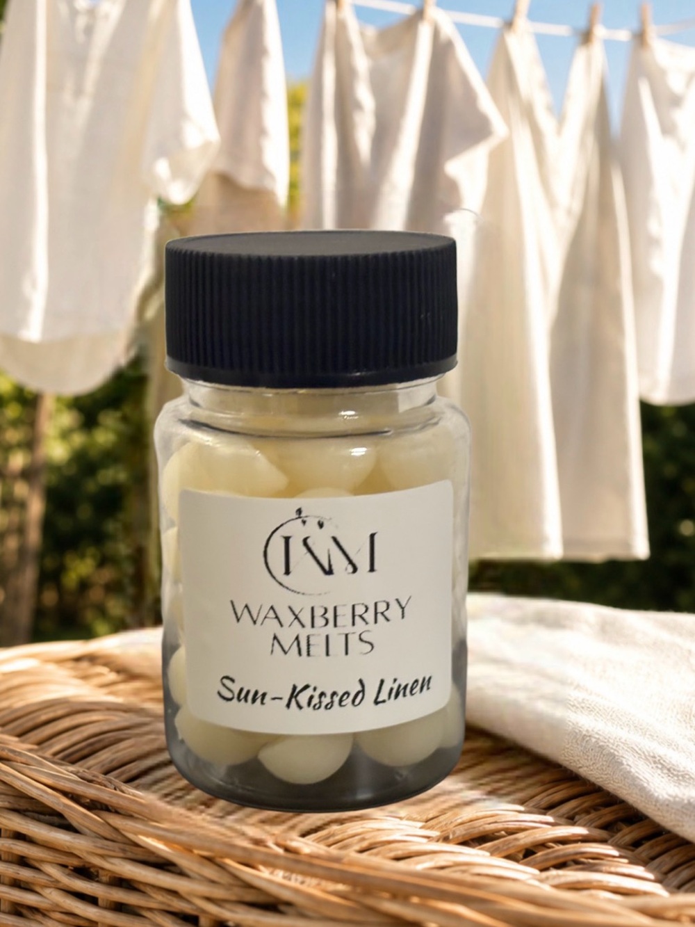 Hand Crafted Sun-Kissed Linen Scent Beads Wax Melts